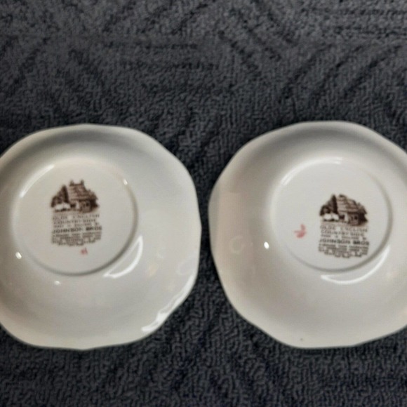 Johnson Bros Olde English Countryside Brown Cereal Bowls soup 6.25" set of 2‎ - Picture 9 of 14